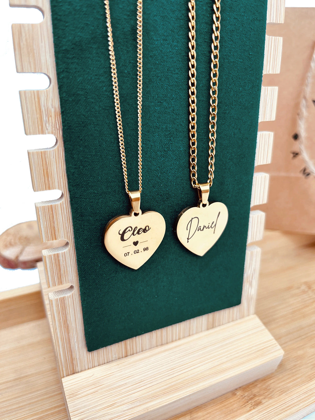 Colla corazón de dos