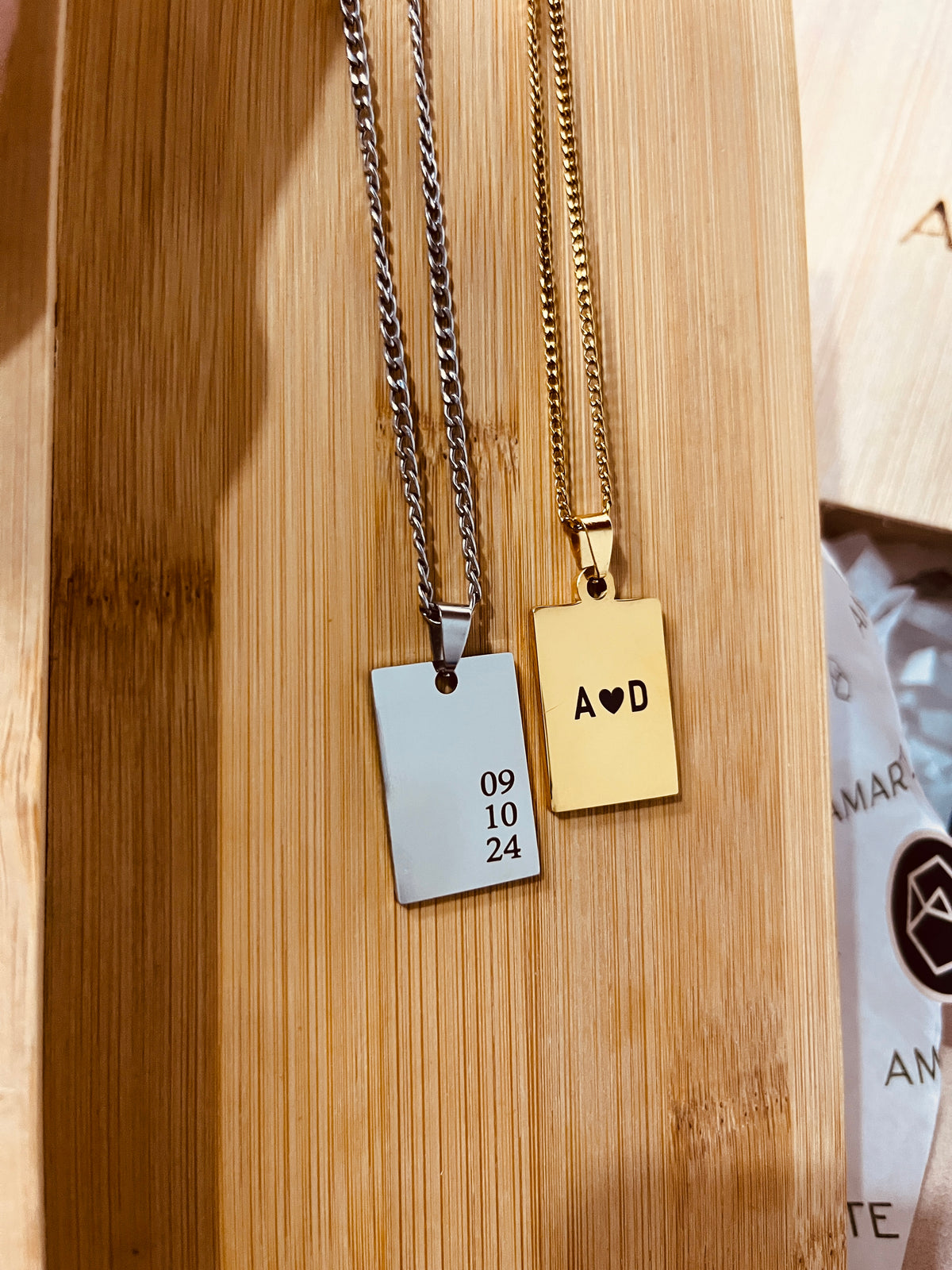 Rectangular Collar Collar Rectangular – Amarte.pe