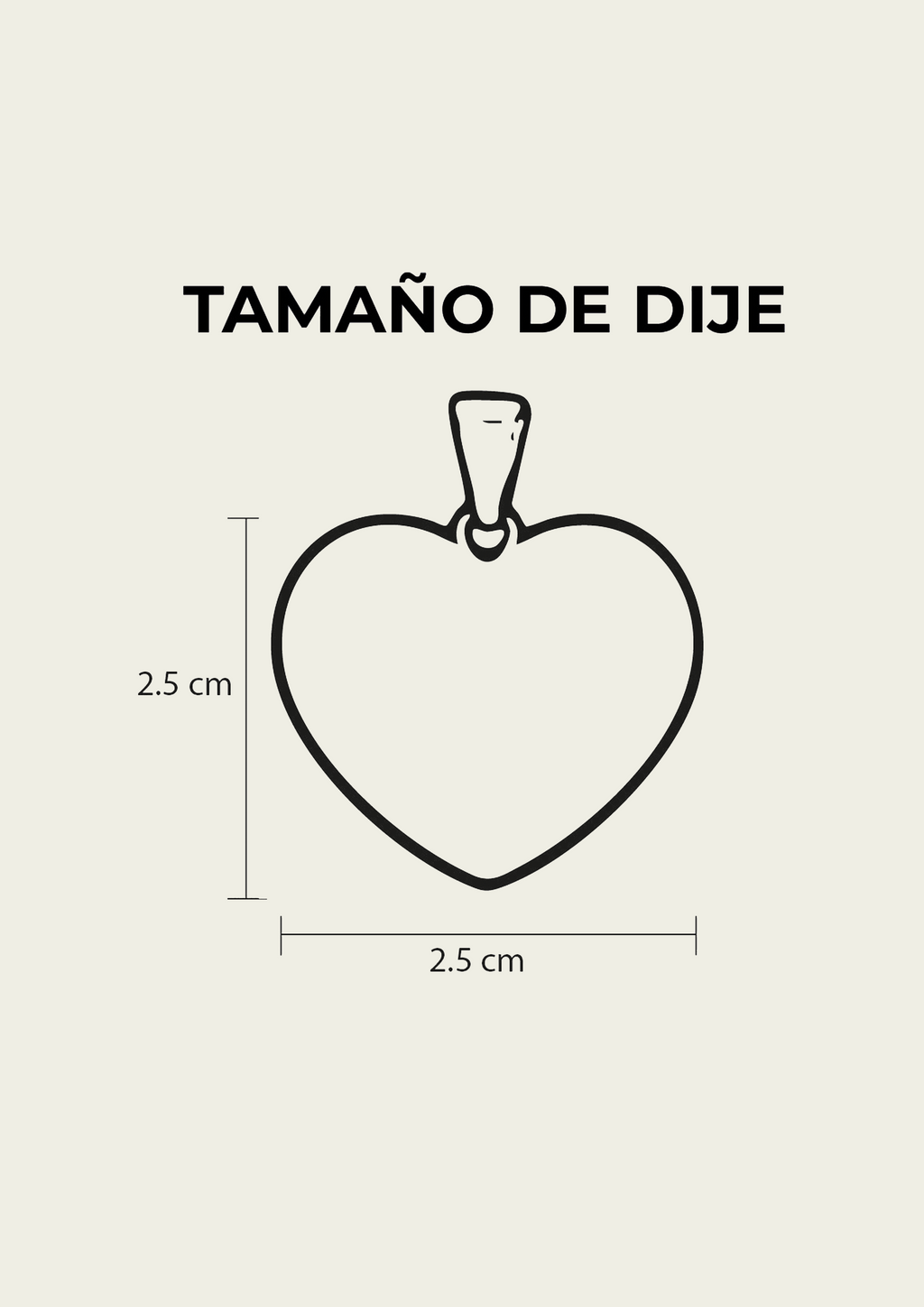 Colla corazón de dos