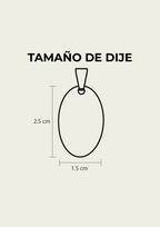 Collar ovalado